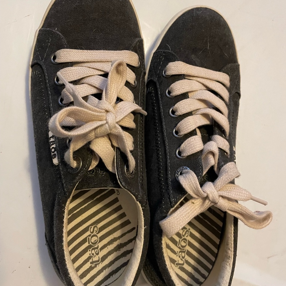 Charcoal grey sneakers